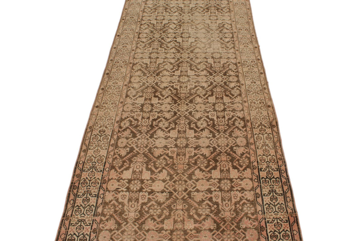 3x13 Brown Turkish Persian Runner