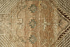 3x10 Light Brown and Multicolor Turkish Oushak Runner