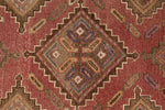 3x10 Pink and Rust Turkish Persian Runner