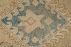 3x13 Beige and Light Brown Turkish Persian Runner