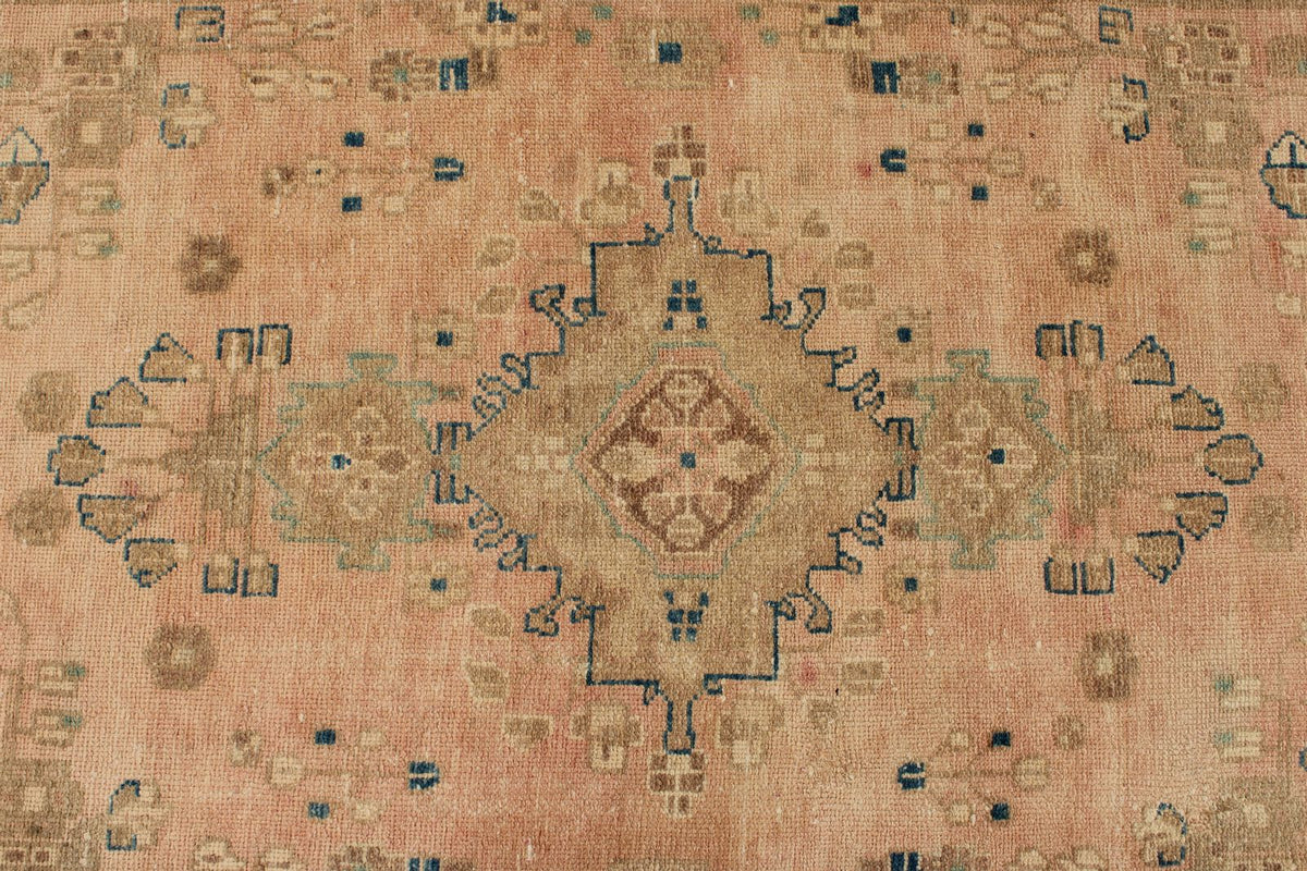 3x11 Pink and Brown Persian Runner