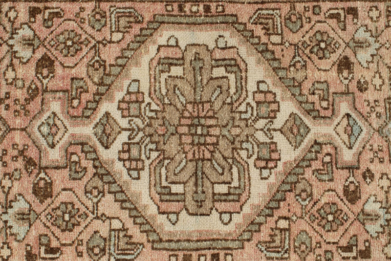 3x12 Rust and Brown Turkish Persian Runner