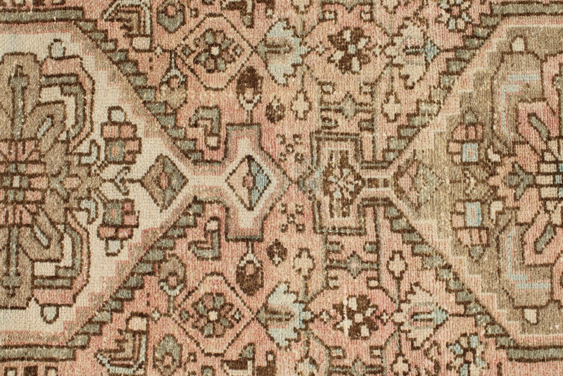 3x12 Rust and Brown Turkish Persian Runner