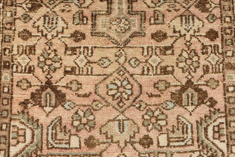 3x12 Rust and Brown Turkish Persian Runner