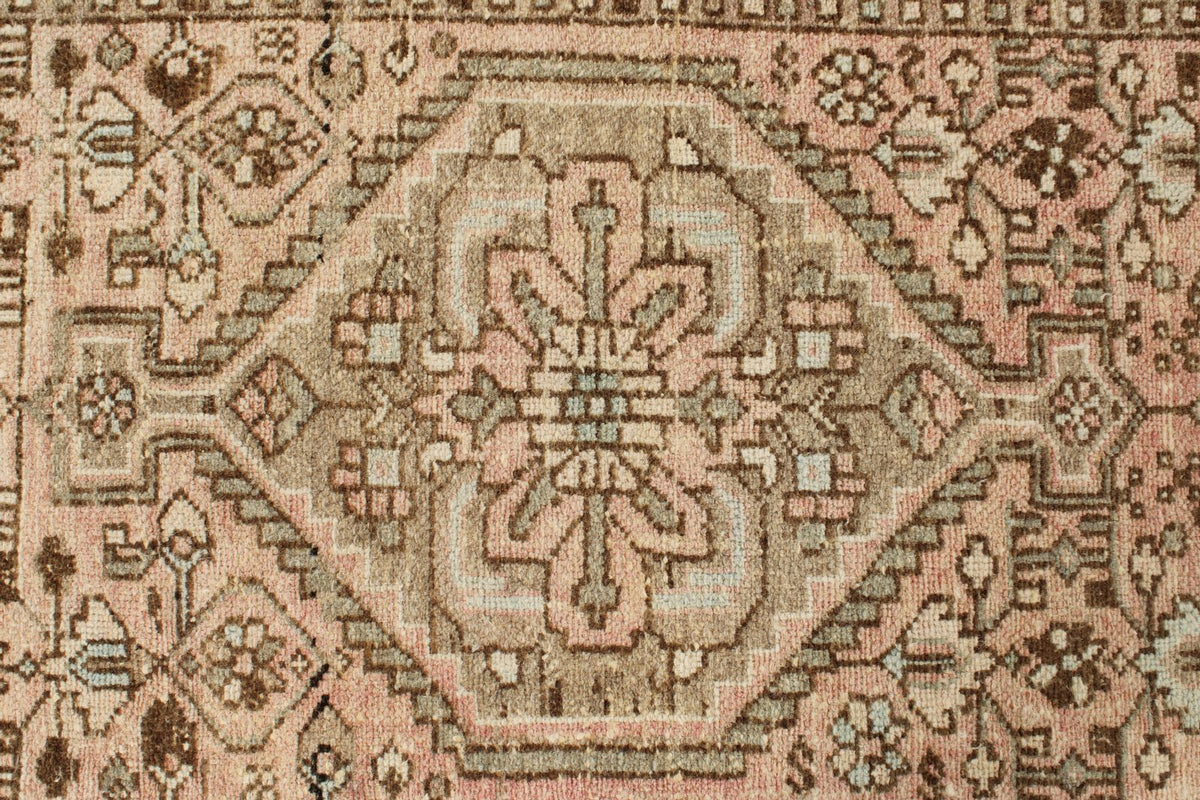 3x12 Rust and Brown Turkish Persian Runner