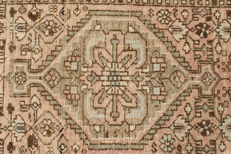 3x12 Rust and Brown Turkish Persian Runner