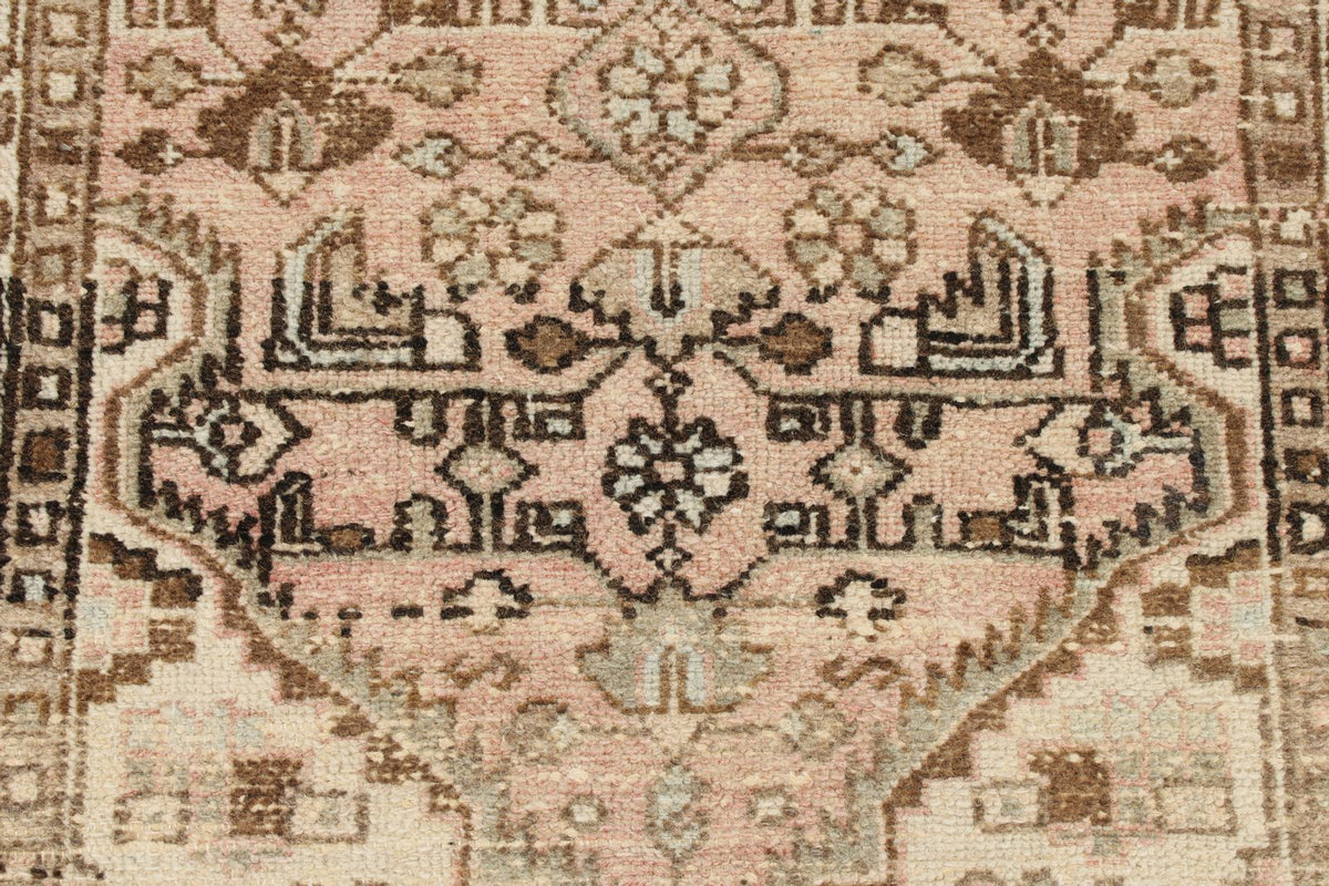 3x12 Rust and Brown Turkish Persian Runner