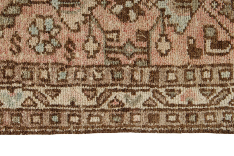 3x12 Rust and Brown Turkish Persian Runner