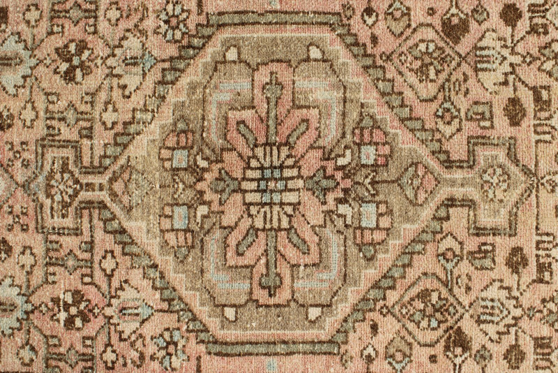 3x12 Rust and Brown Turkish Persian Runner