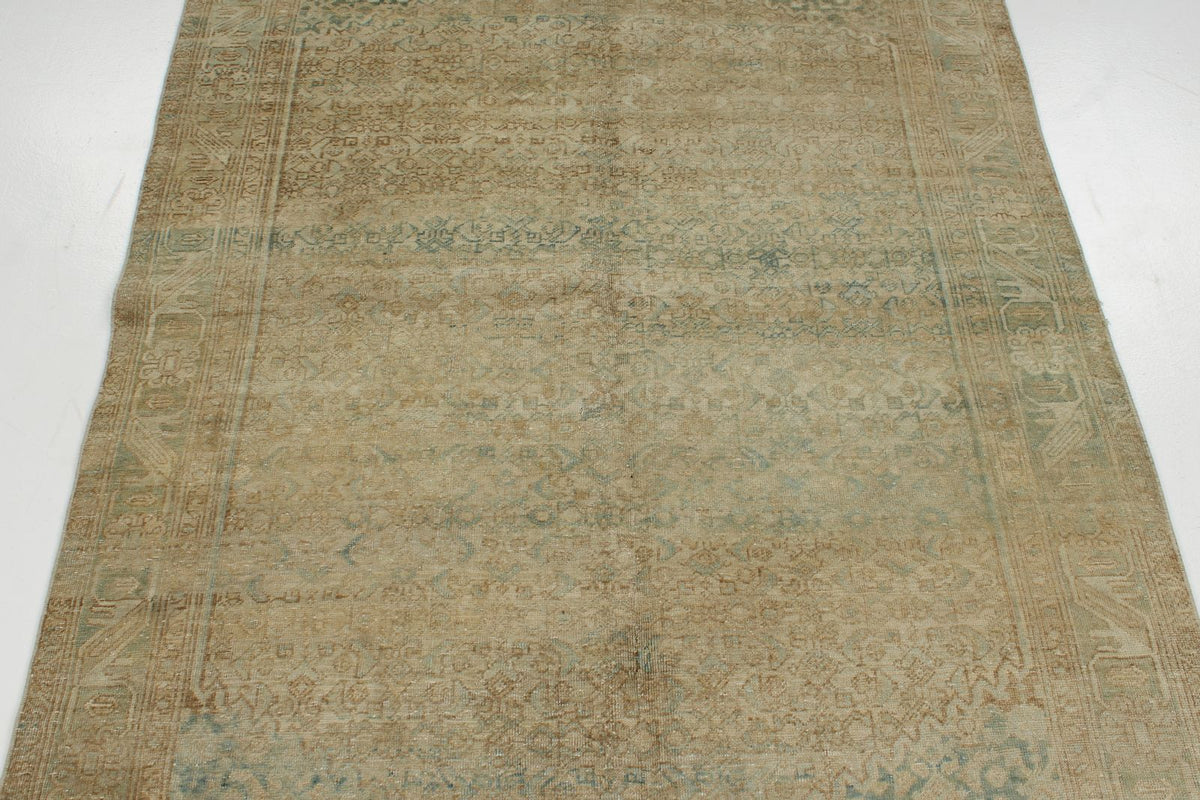 4x7 Camel and Beige Persian Traditional Rug