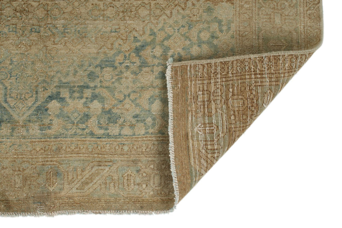 4x7 Camel and Beige Persian Traditional Rug