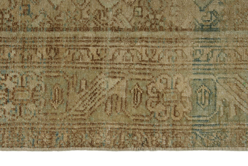 4x7 Camel and Beige Persian Traditional Rug