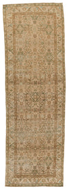 3x10 Light Camel and Beige Persian Runner