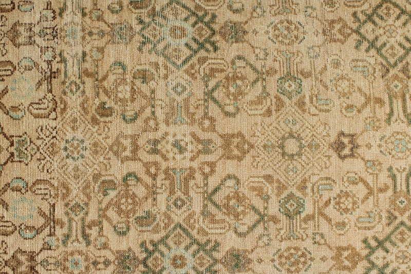 3x10 Light Camel and Beige Persian Runner