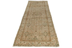 3x10 Light Camel and Beige Persian Runner