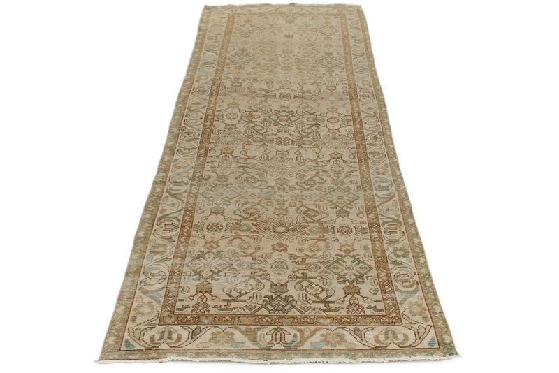 3x10 Light Camel and Beige Persian Runner