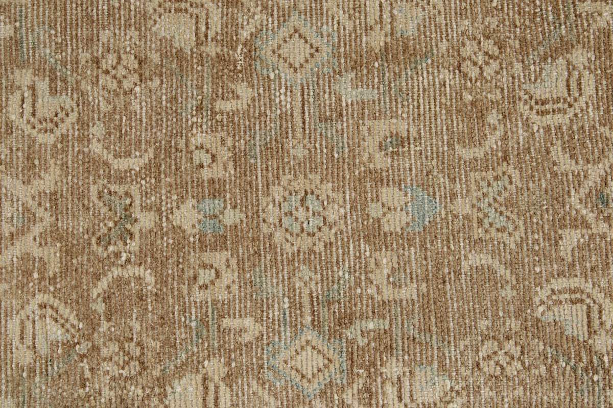 3x12 Light Camel and Light Brown Turkish Persian Runner
