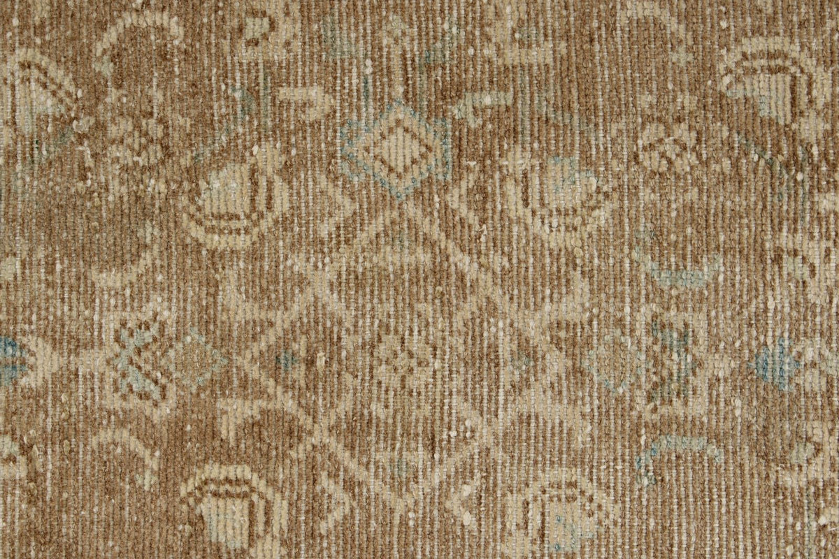 3x12 Light Camel and Light Brown Turkish Persian Runner