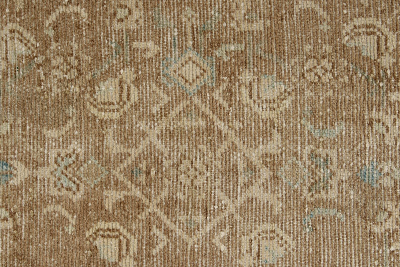 3x12 Light Camel and Light Brown Turkish Persian Runner