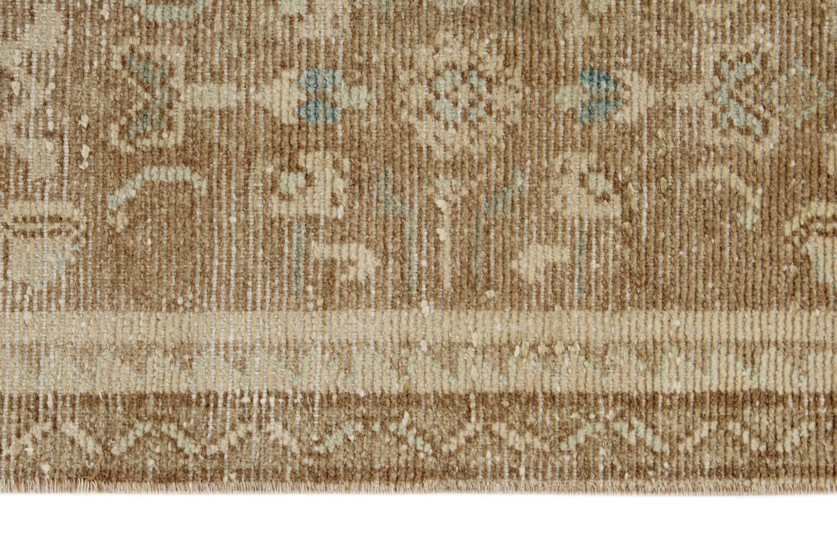 3x12 Light Camel and Light Brown Turkish Persian Runner