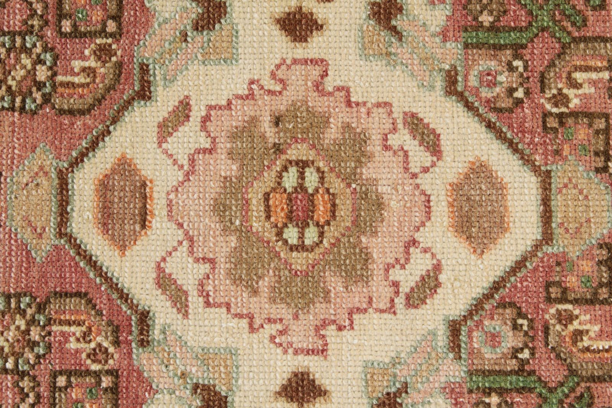 3x10 Brown and Rust Turkish Persian Runner