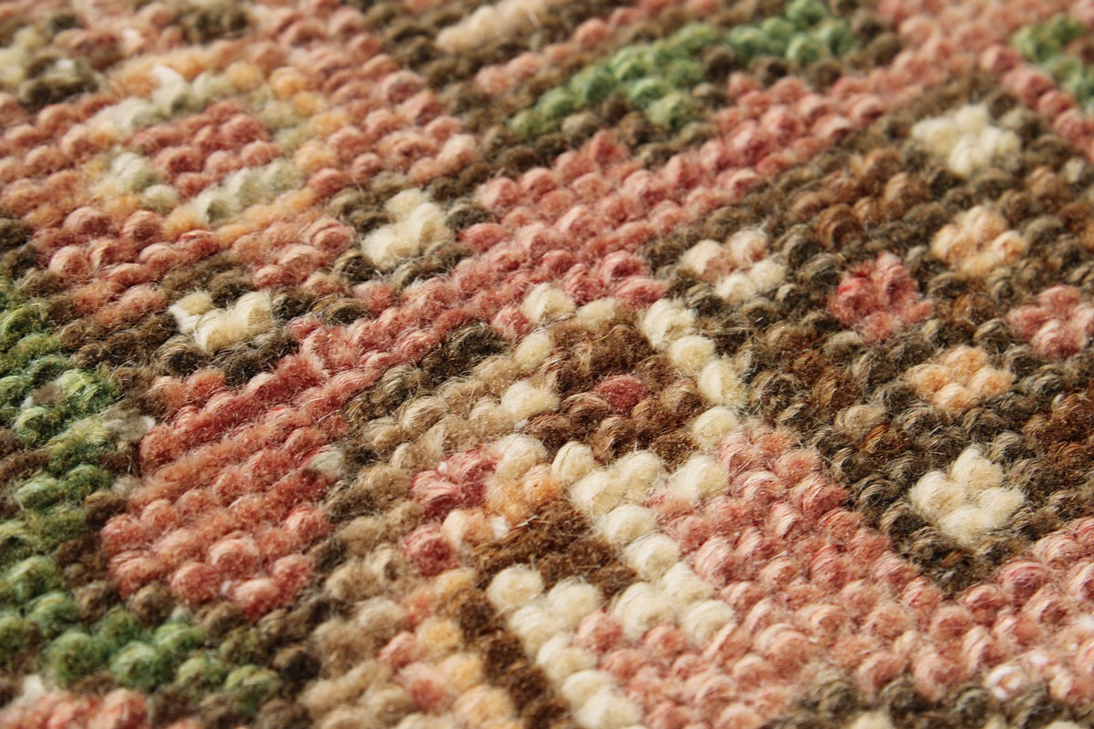 3x10 Brown and Rust Turkish Persian Runner