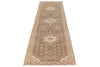 3x10 Brown and Rust Turkish Persian Runner