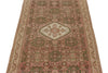 3x10 Brown and Rust Turkish Persian Runner