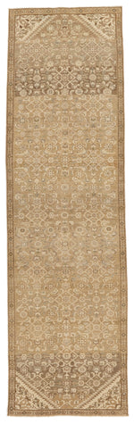 3x10 Light Camel and Light Brown Persian Runner