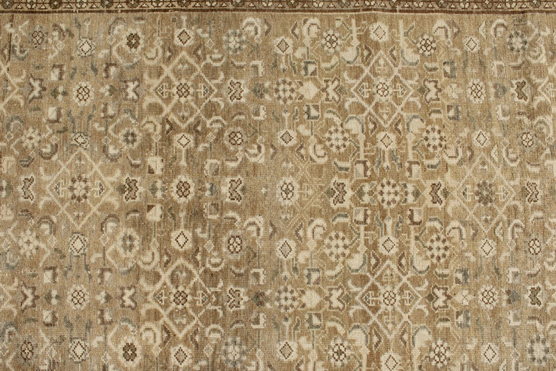 3x10 Light Camel and Light Brown Persian Runner