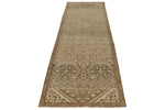 3x10 Light Camel and Light Brown Persian Runner