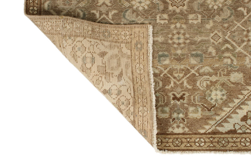 3x10 Light Camel and Light Brown Persian Runner