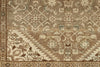 3x10 Light Camel and Light Brown Persian Runner