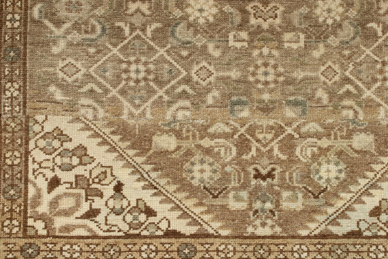 3x10 Light Camel and Light Brown Persian Runner