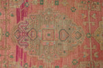 3x13 Pink and Beige Turkish Persian Runner