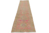 3x13 Pink and Beige Turkish Persian Runner