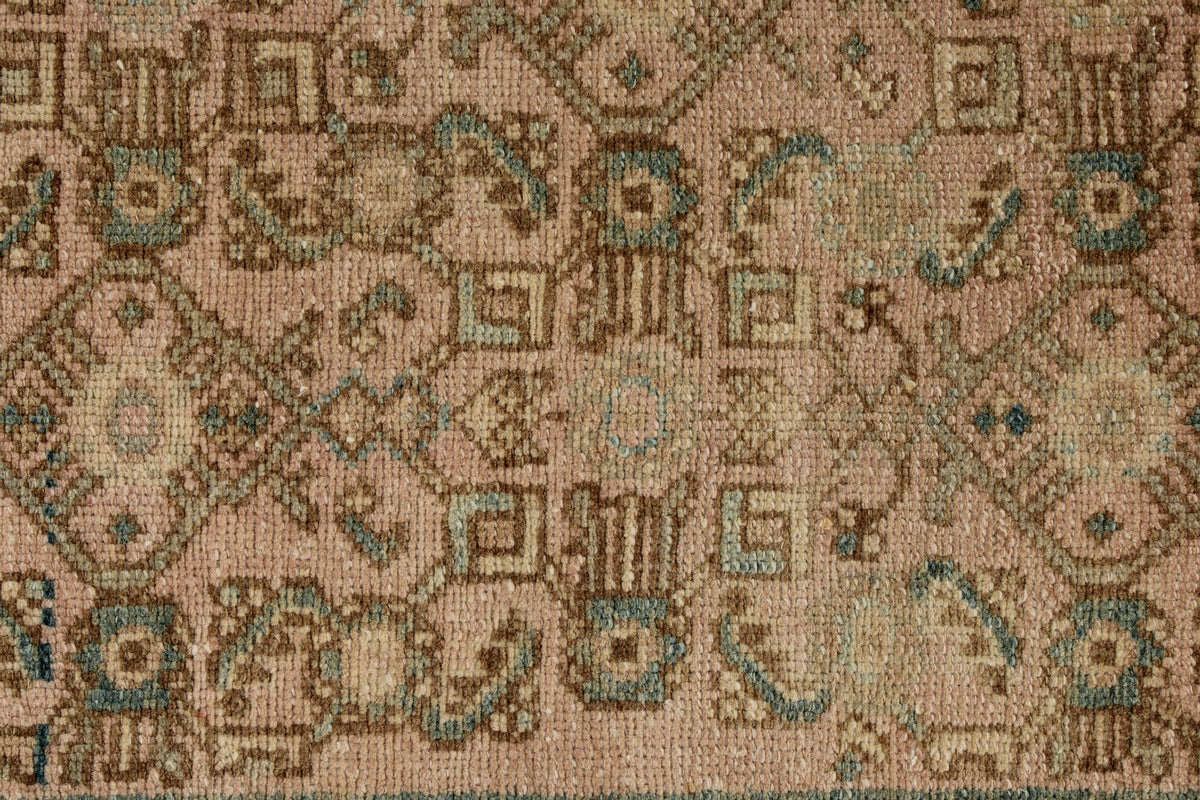 3x12 Beige and Light Brown Persian Runner