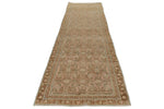 3x12 Beige and Light Brown Persian Runner