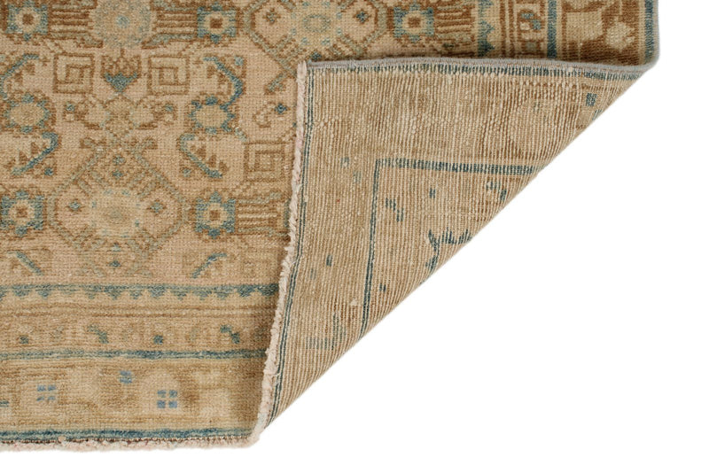 3x12 Beige and Light Brown Persian Runner