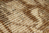 3x9 Light Brown and Beige Turkish Oushak Runner