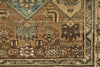 4x17 Light Brown and Beige Turkish Oushak Runner