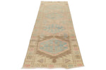 3x11 Pink and Beige Turkish Persian Runner