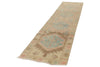3x11 Pink and Beige Turkish Persian Runner