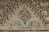 3x13 Light Brown and Multicolor Turkish Oushak Runner