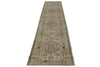 3x13 Light Brown and Multicolor Turkish Oushak Runner