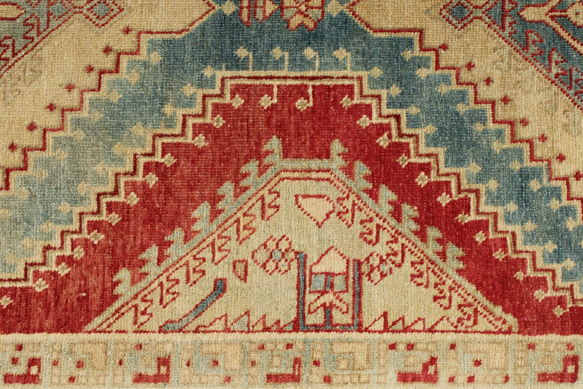3x11 Rust and Ivory Persian Runner