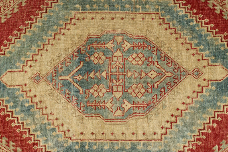 3x11 Rust and Ivory Persian Runner
