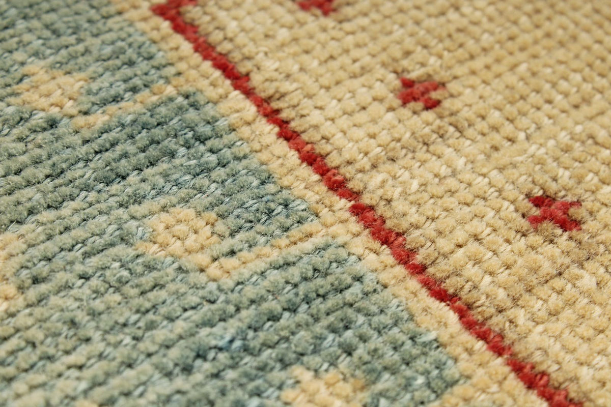 3x11 Rust and Ivory Persian Runner