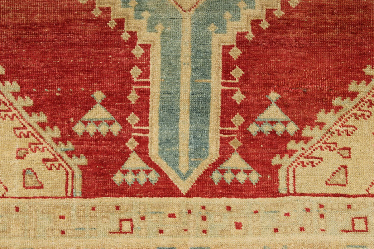 3x11 Rust and Ivory Persian Runner