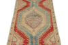 3x11 Rust and Ivory Persian Runner